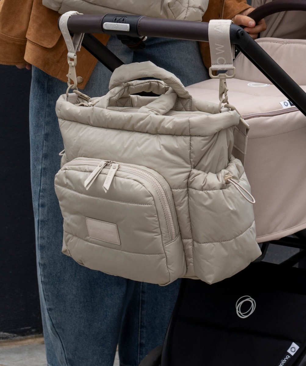 Baby Changing Tote Bag - Oyster – Changing Bags & Travel Changing Mats for children, available at Learning Bugs UK