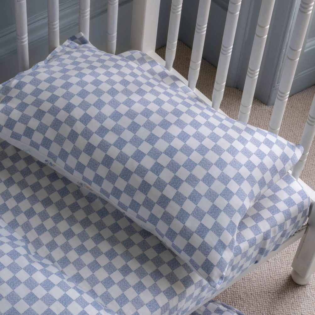 Organic Cotton Cotbed Bedding Set - Waves – Bedding for children, available at Learning Bugs UK