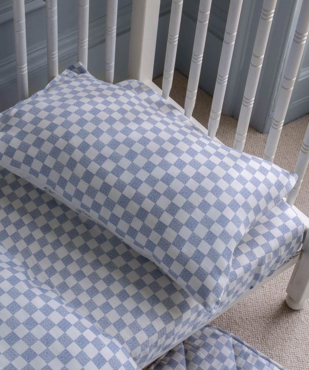 Organic Cotton Cotbed Bedding Set - Waves – Bedding for children, available at Learning Bugs UK