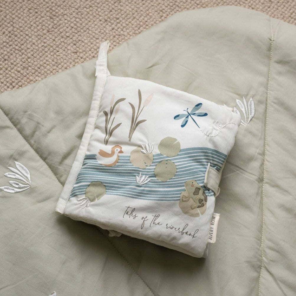 Baby Fabric Book - Tales of the Riverbank – Toys for children, available at Learning Bugs UK