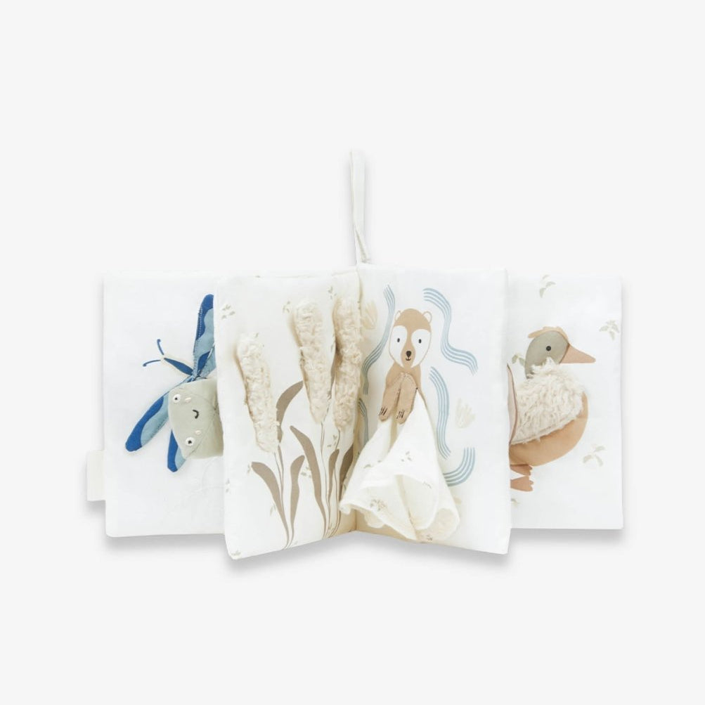 Baby Fabric Book - Tales of the Riverbank – Toys for children, available at Learning Bugs UK