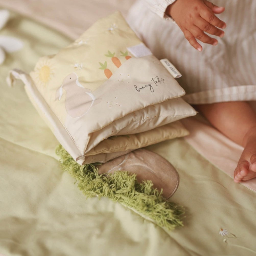 Baby Fabric Book- Bunny Tales – Activity for children, available at Learning Bugs UK