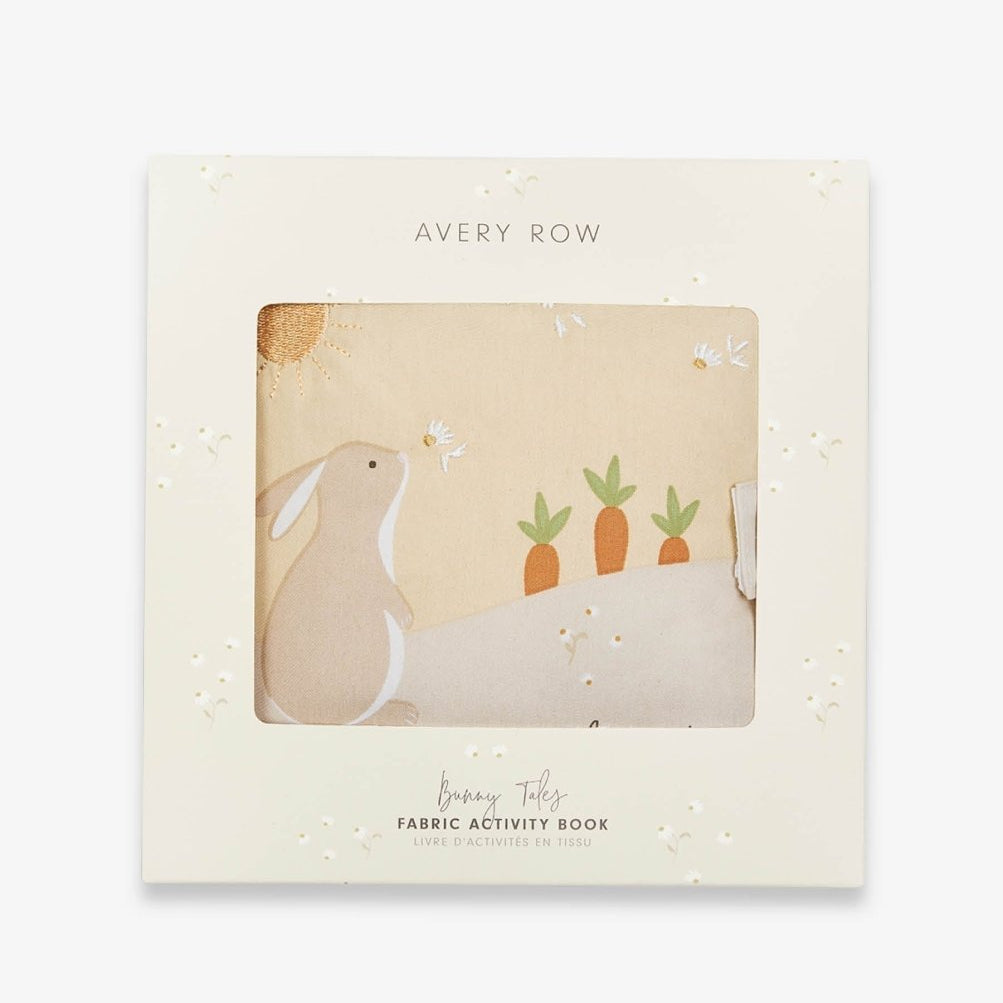 Baby Fabric Book- Bunny Tales – Activity for children, available at Learning Bugs UK
