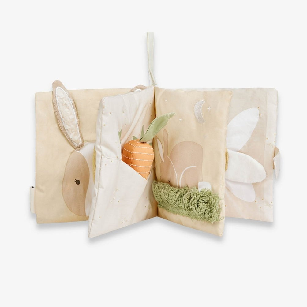 Baby Fabric Book- Bunny Tales – Activity for children, available at Learning Bugs UK
