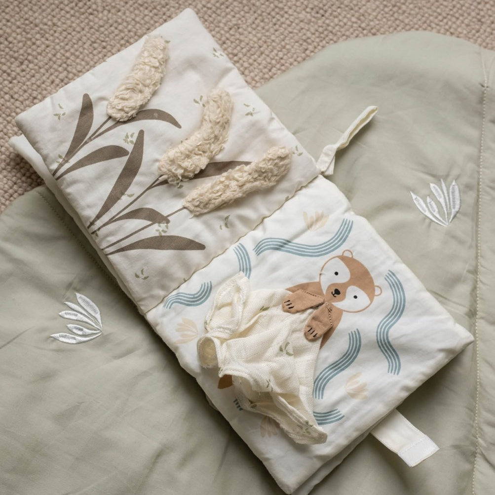 Baby Fabric Book - Tales of the Riverbank – Toys for children, available at Learning Bugs UK