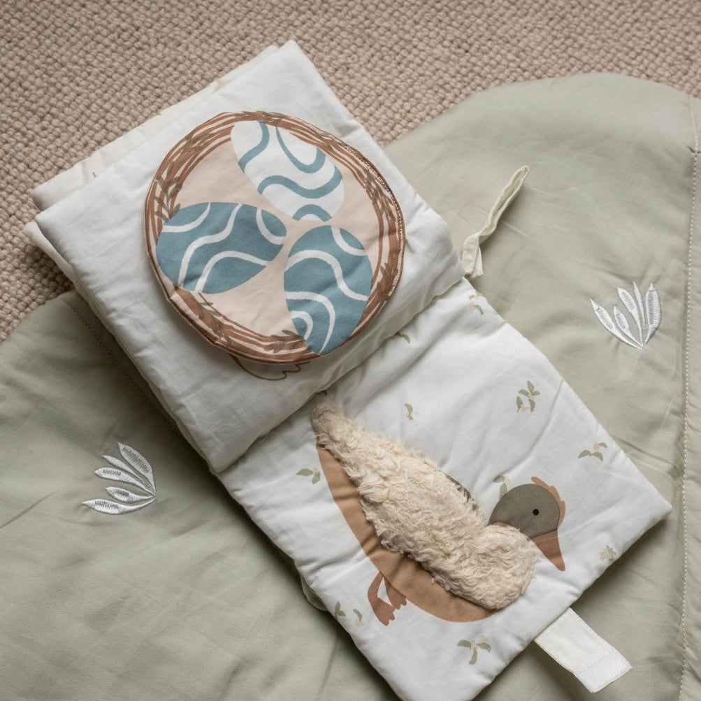 Baby Fabric Book - Tales of the Riverbank – Toys for children, available at Learning Bugs UK