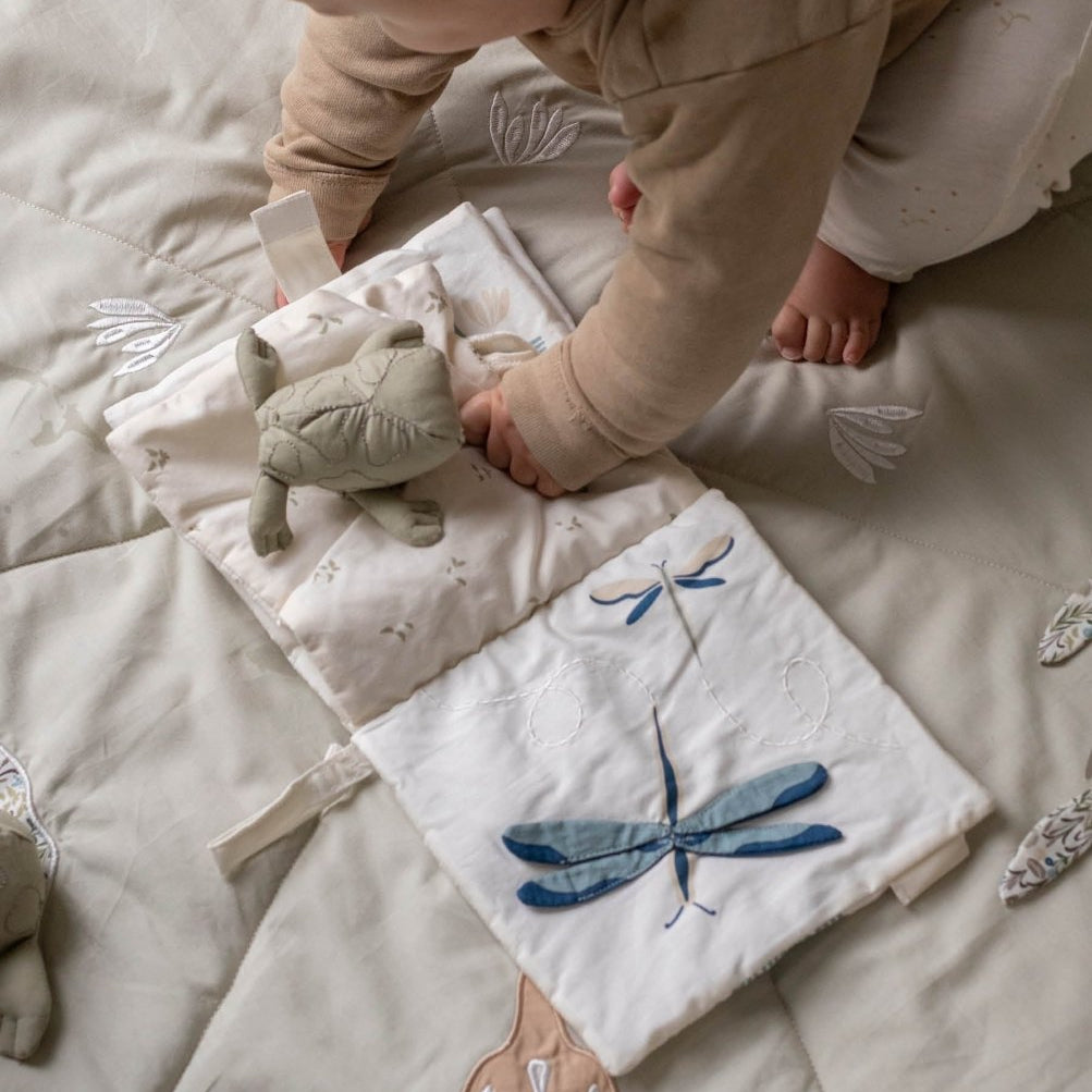 Baby Fabric Book - Tales of the Riverbank – Toys for children, available at Learning Bugs UK