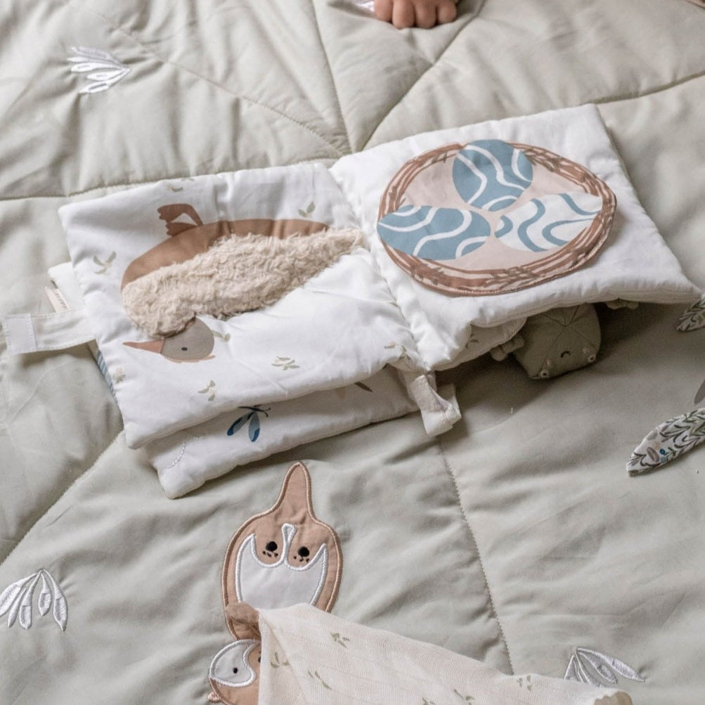 Baby Fabric Book - Tales of the Riverbank – Toys for children, available at Learning Bugs UK