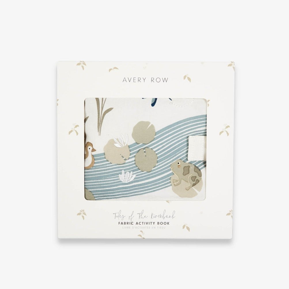 Baby Fabric Book - Tales of the Riverbank – Toys for children, available at Learning Bugs UK