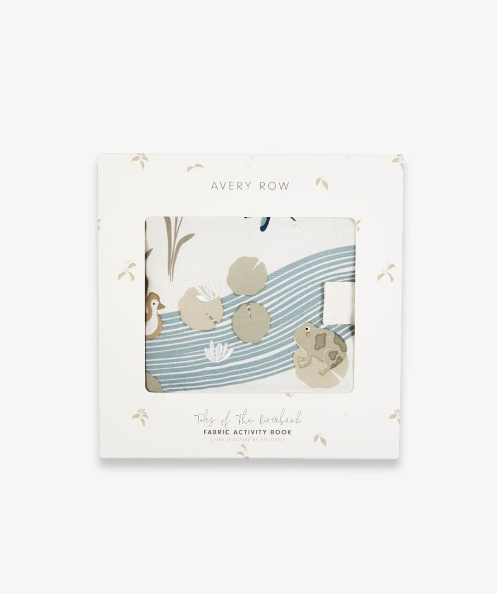 Baby Fabric Book - Tales of the Riverbank – Toys for children, available at Learning Bugs UK