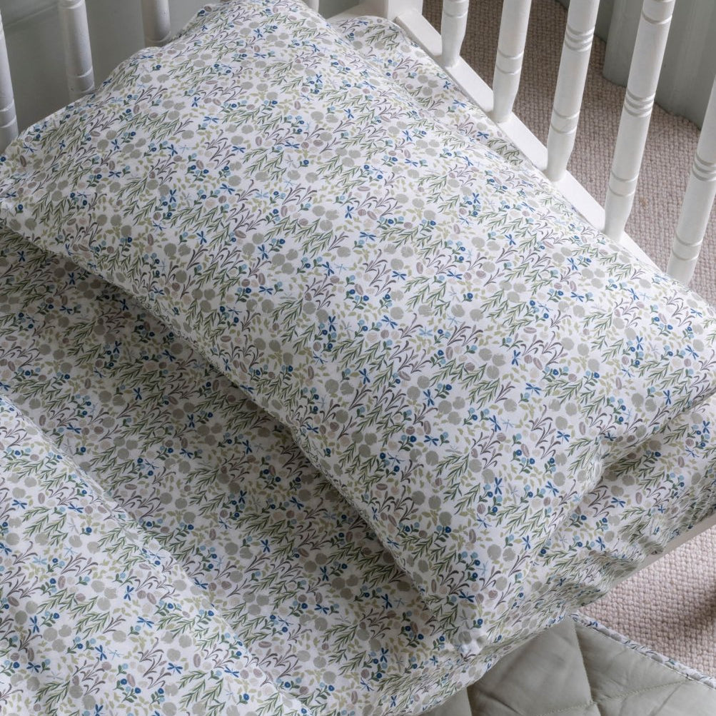 Organic Cotbed Fitted Sheet - Riverbank – Bedding for children, available at Learning Bugs UK