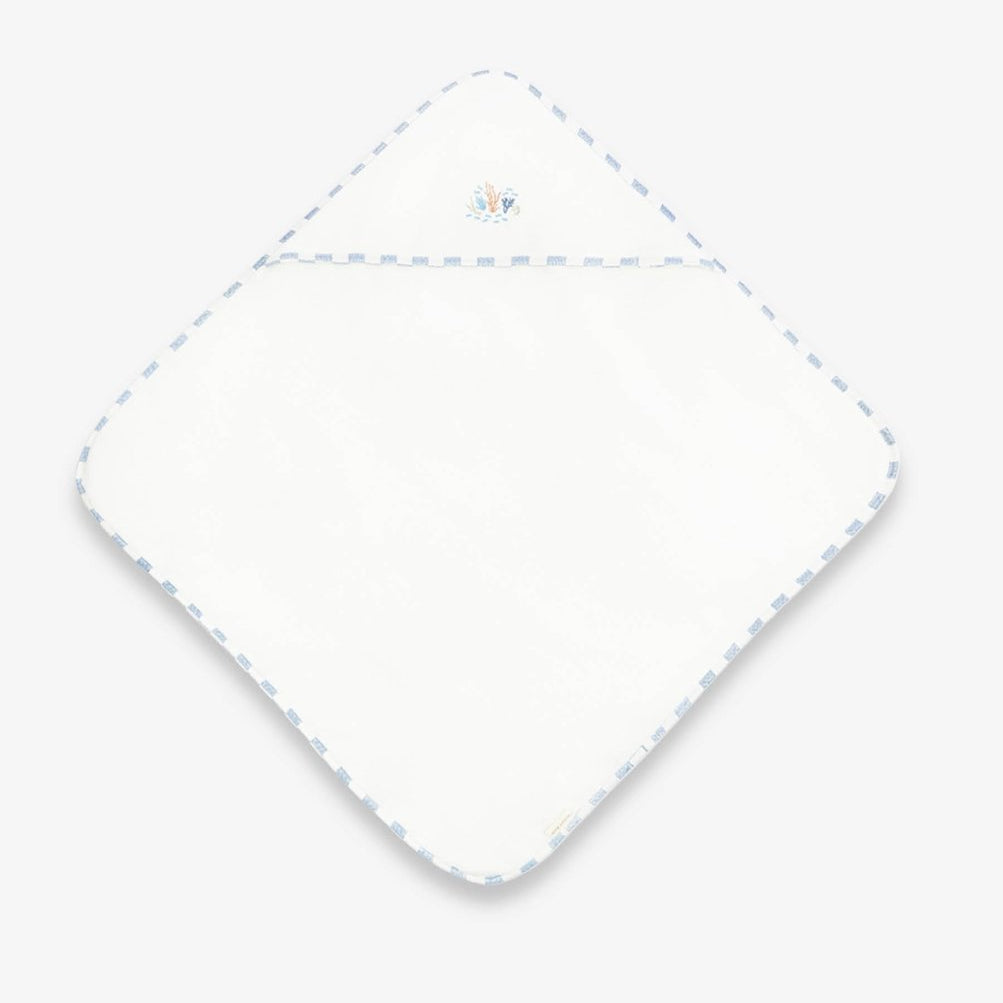 Hooded Towel - Baby - Coastline – Towelling for children, available at Learning Bugs UK