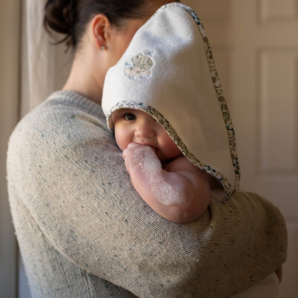 Hooded Towel - Baby - Riverbank – Towelling for children, available at Learning Bugs UK