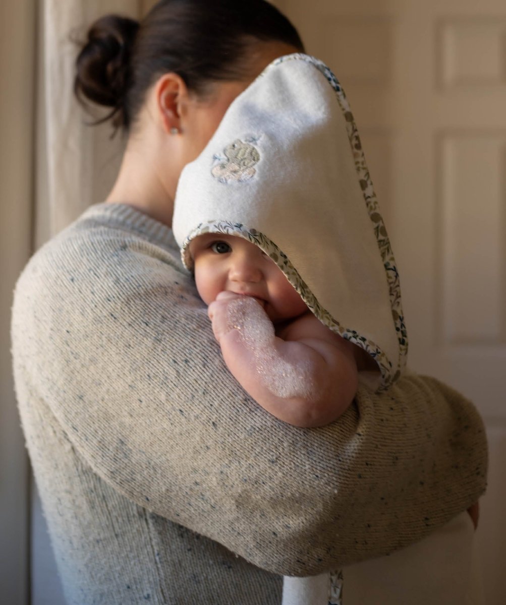 Hooded Towel - Baby - Riverbank – Towelling for children, available at Learning Bugs UK