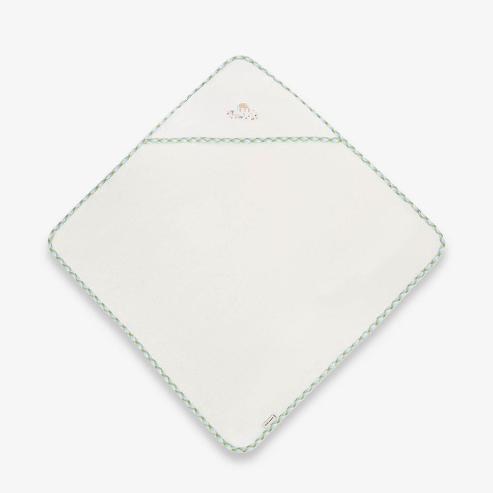 Hooded Towel - Baby - Little Farm – Towelling for children, available at Learning Bugs UK