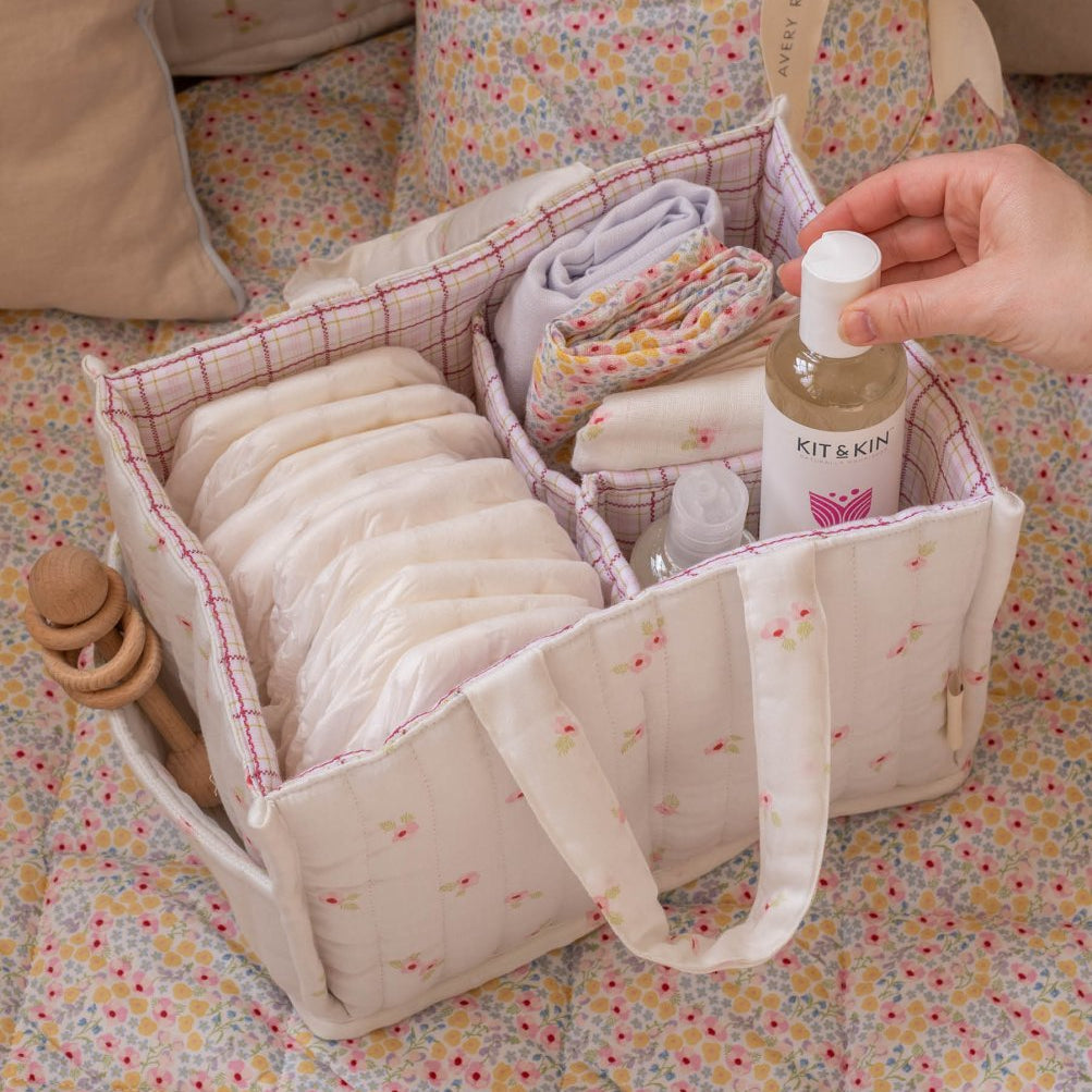 Nappy Caddy - Anemone – Storage for children, available at Learning Bugs UK