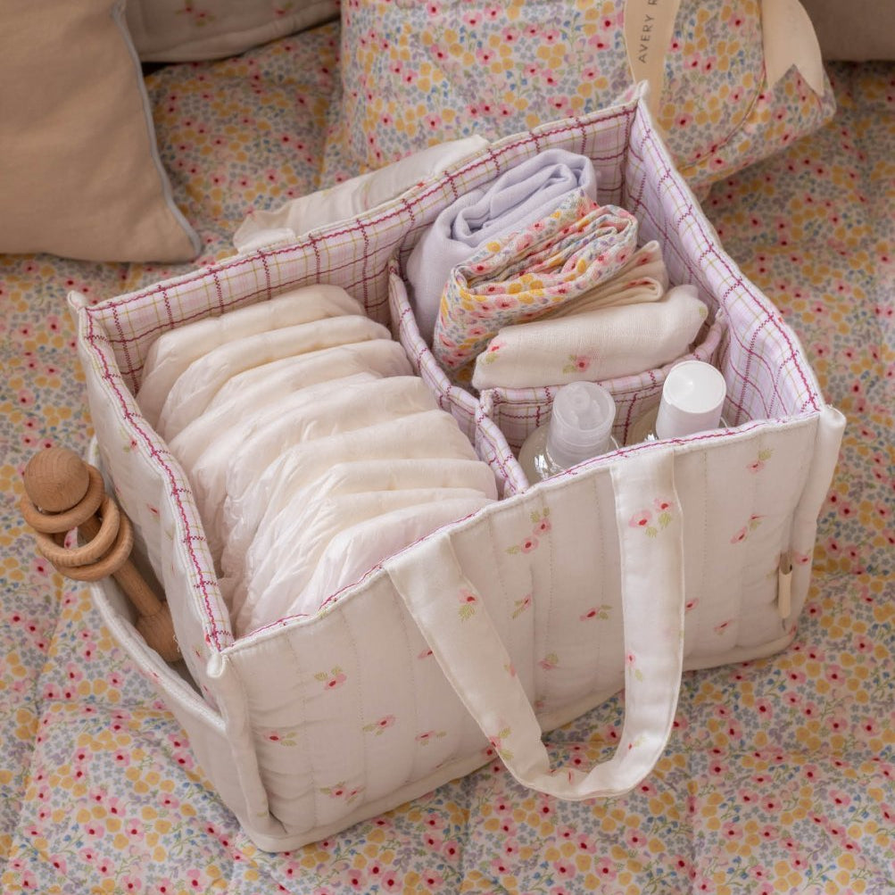 Nappy Caddy - Anemone – Storage for children, available at Learning Bugs UK