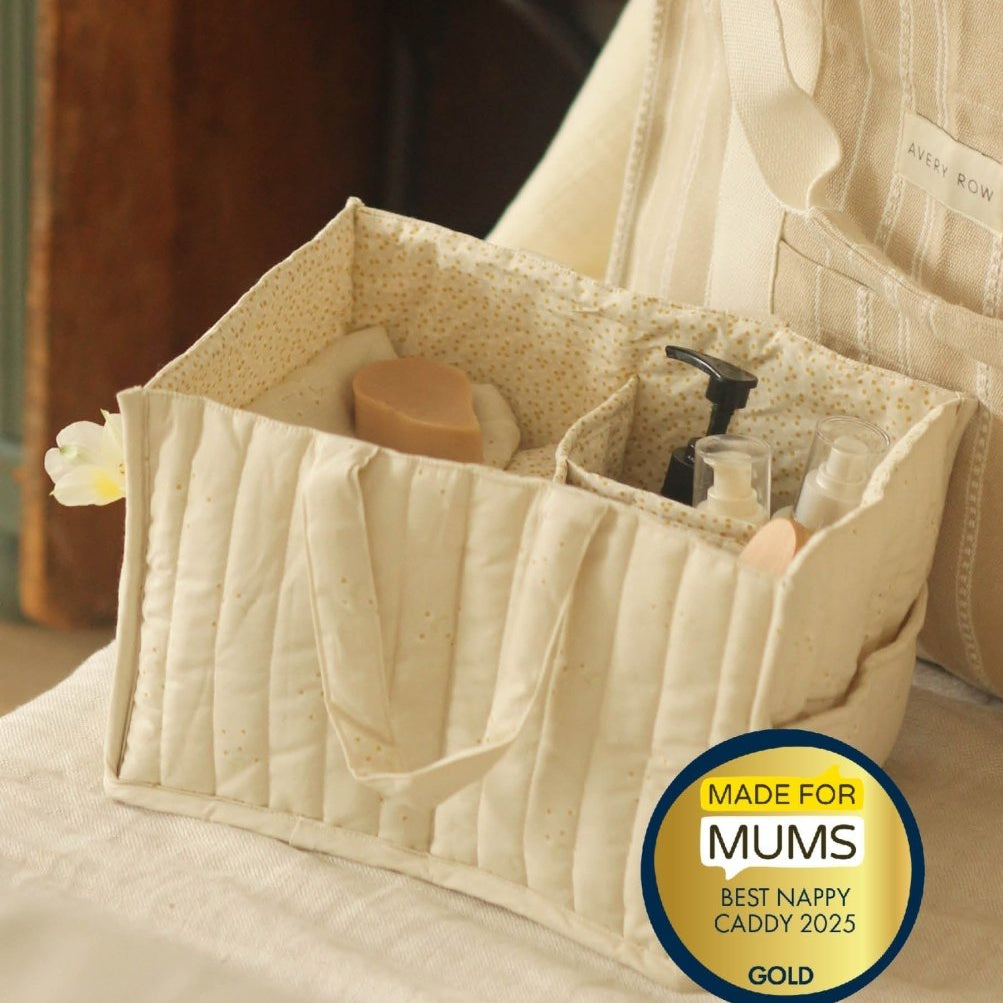 Nappy Caddy - Wild Chamomile – Storage for children, available at Learning Bugs UK