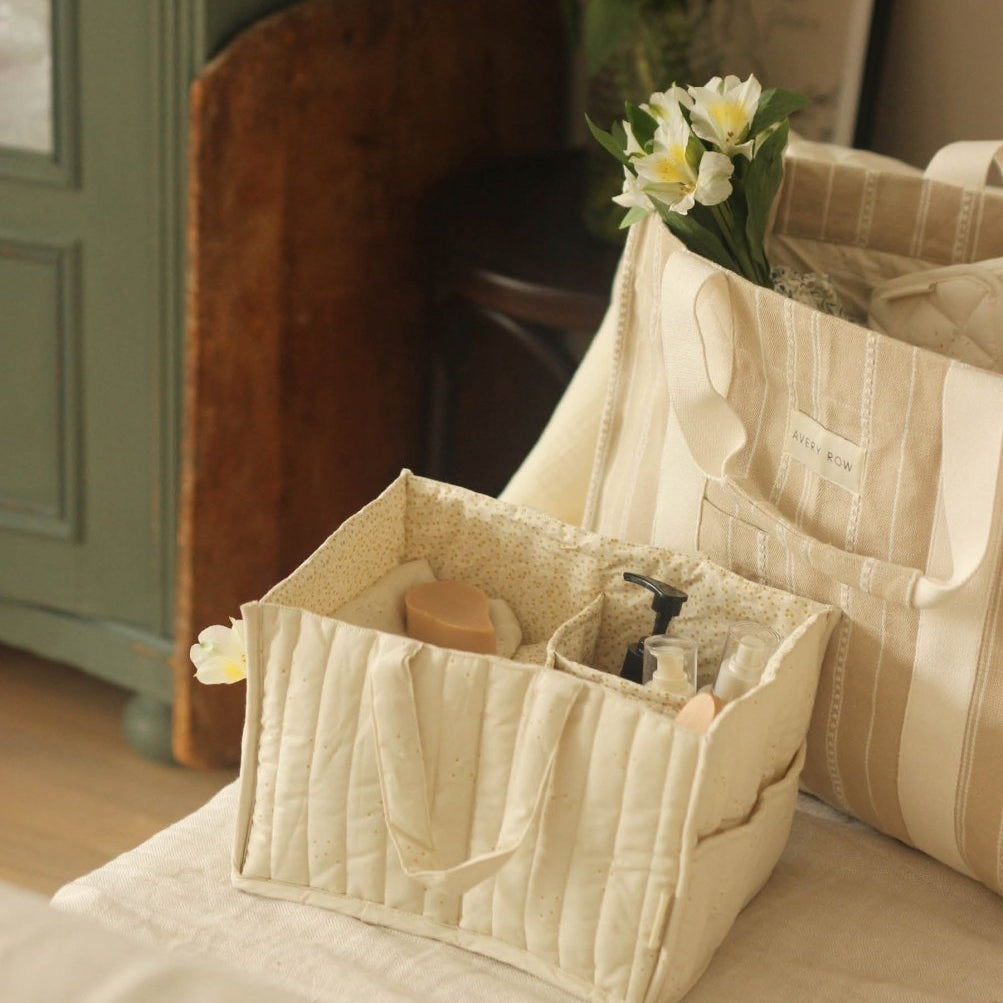 Nappy Caddy - Wild Chamomile – Storage for children, available at Learning Bugs UK