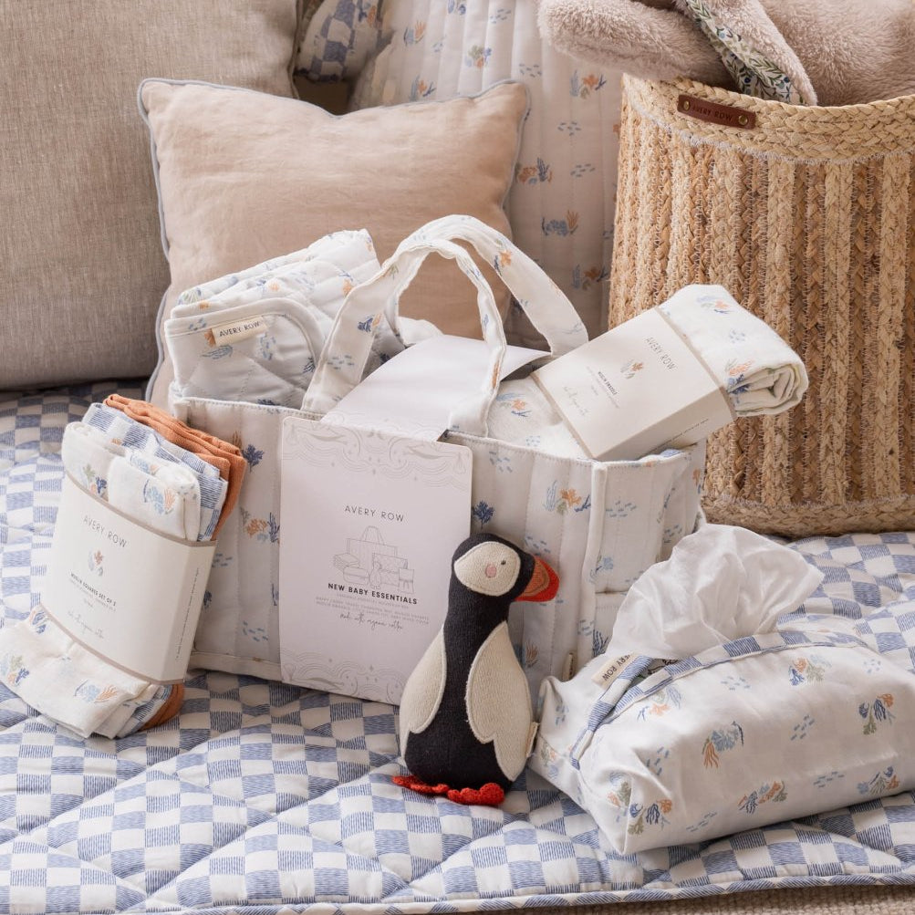 New Baby Essentials Gift Set - Coastline – for children, available at Learning Bugs UK