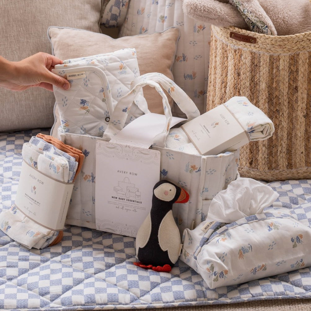 New Baby Essentials Gift Set - Coastline – for children, available at Learning Bugs UK