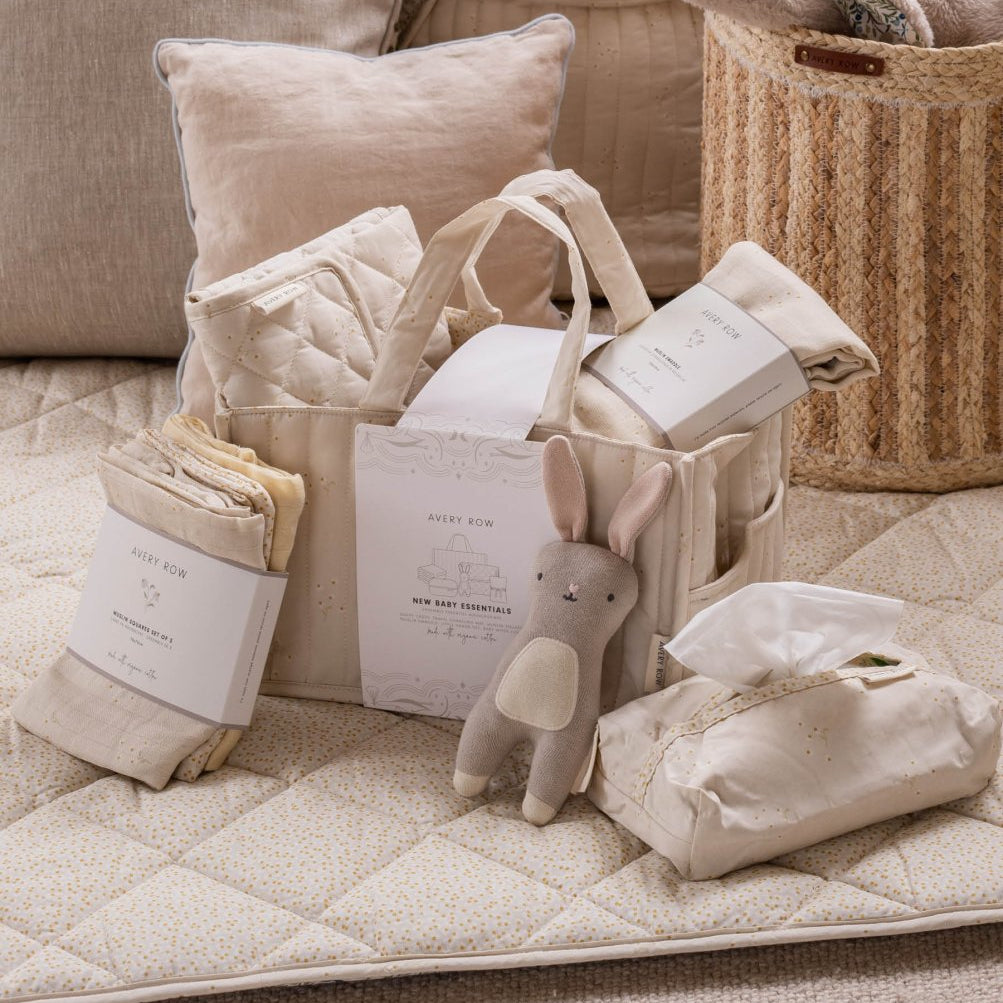 New Baby Essentials Gift Set - Chamomile – for children, available at Learning Bugs UK