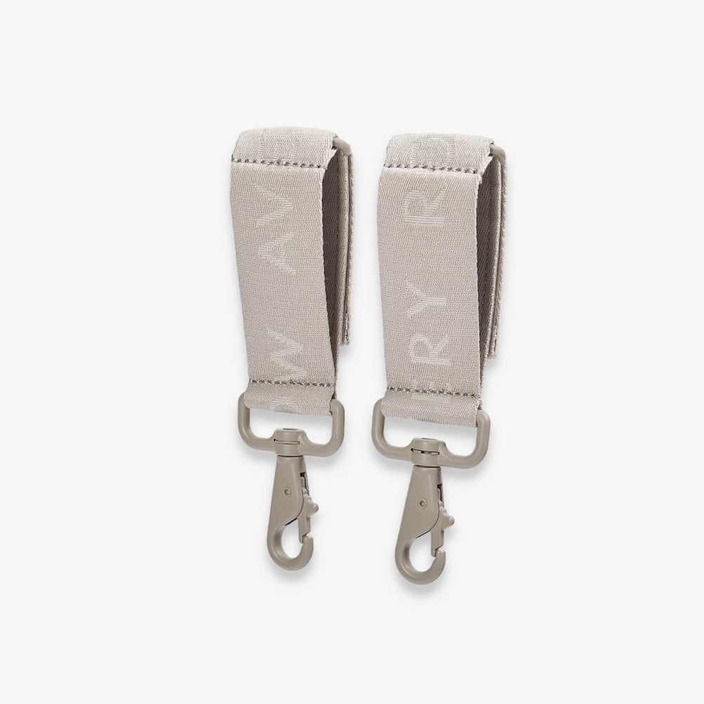 Logo Pram Bag Clips - Oyster – Changing Bags & Travel Changing Mats for children, available at Learning Bugs UK