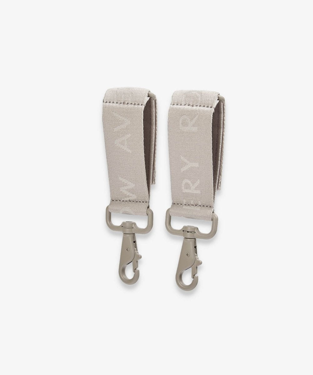Logo Pram Bag Clips - Oyster – Changing Bags & Travel Changing Mats for children, available at Learning Bugs UK