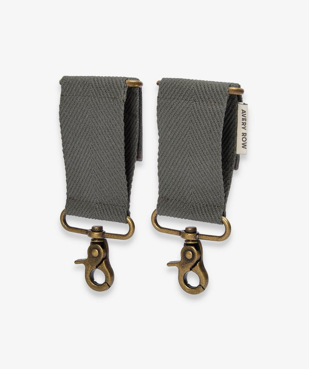 Cotton Pram Bag Clips - Flint – for children, available at Learning Bugs UK