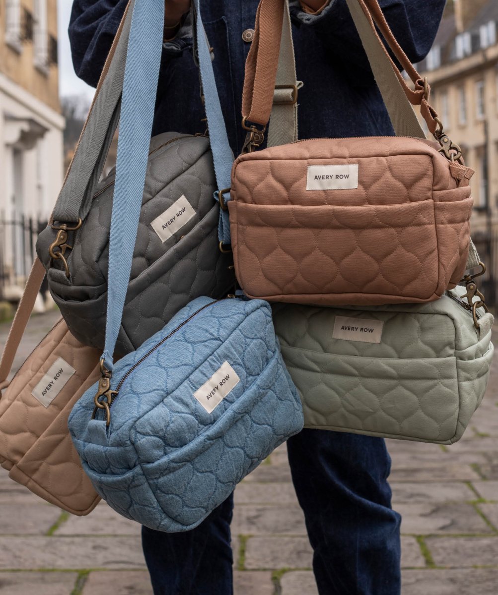 Pram Organiser Bag - Natural – Changing Bags & Travel Changing Mats for children, available at Learning Bugs UK