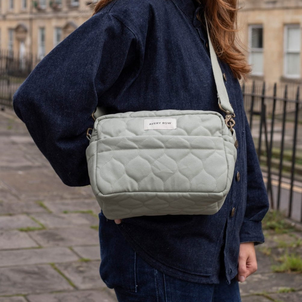 Pram Organiser Bag - Sage – Changing Bags & Travel Changing Mats for children, available at Learning Bugs UK