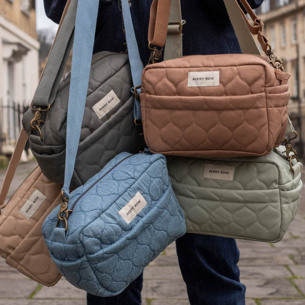 Pram Organiser Bag - Flint – Changing Bags & Travel Changing Mats for children, available at Learning Bugs UK