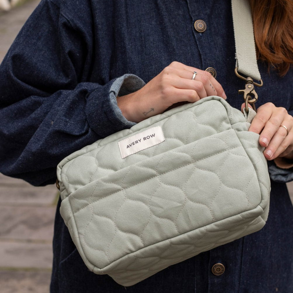 Pram Organiser Bag - Sage – Changing Bags & Travel Changing Mats for children, available at Learning Bugs UK