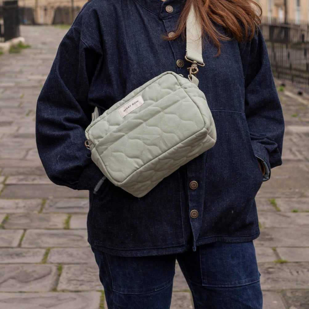 Pram Organiser Bag - Sage – Changing Bags & Travel Changing Mats for children, available at Learning Bugs UK