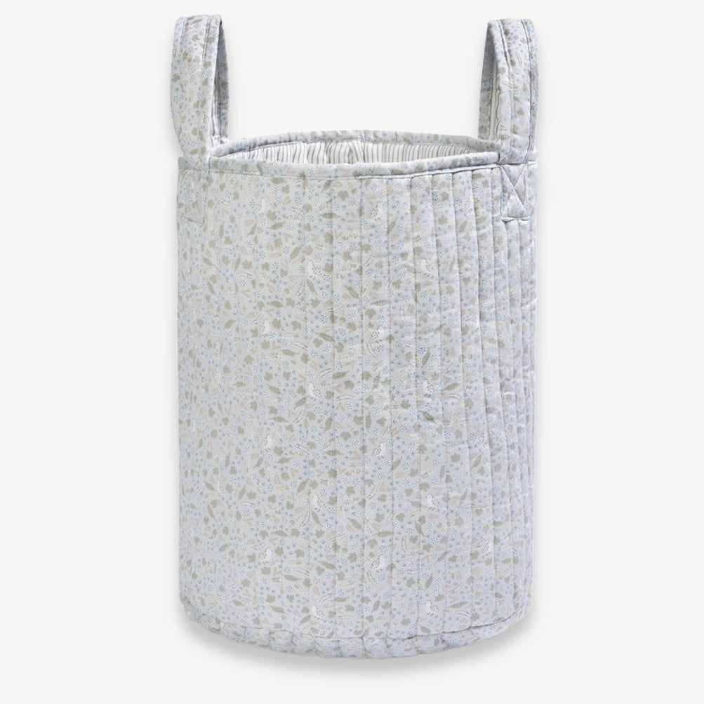 Large Quilted Storage Basket - Nature Trail / Stripe – Storage for children, available at Learning Bugs UK