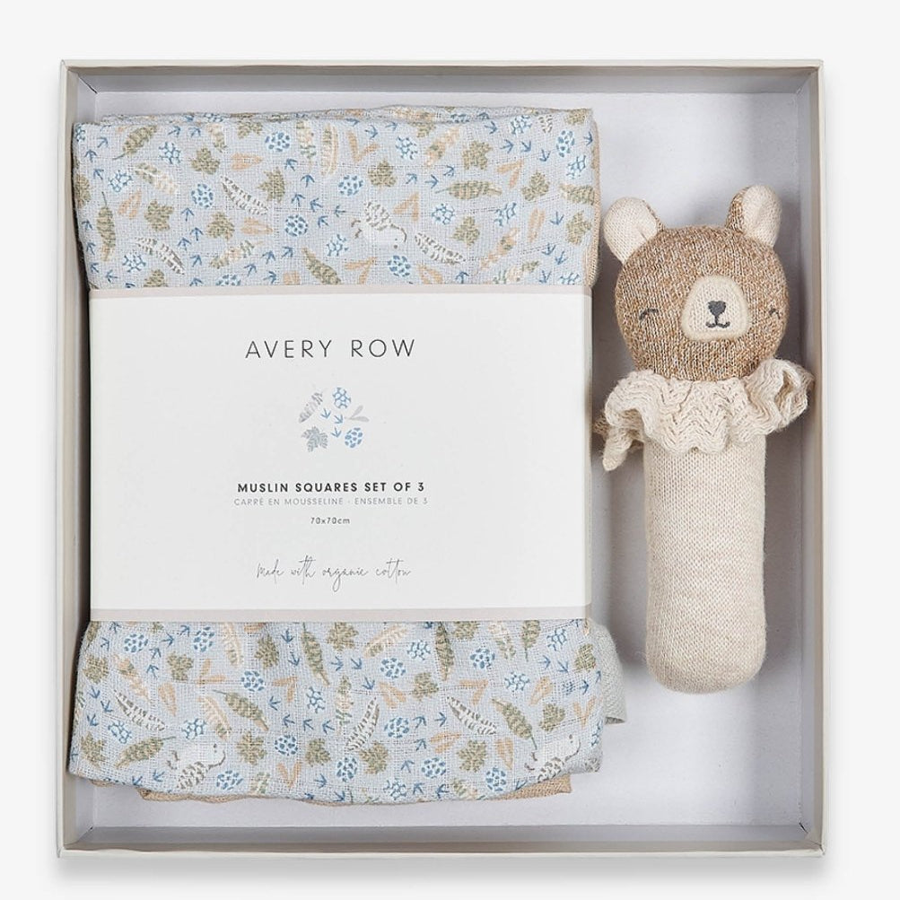 Rattle & Care New Baby Gift Set - Nature Trail – for children, available at Learning Bugs UK