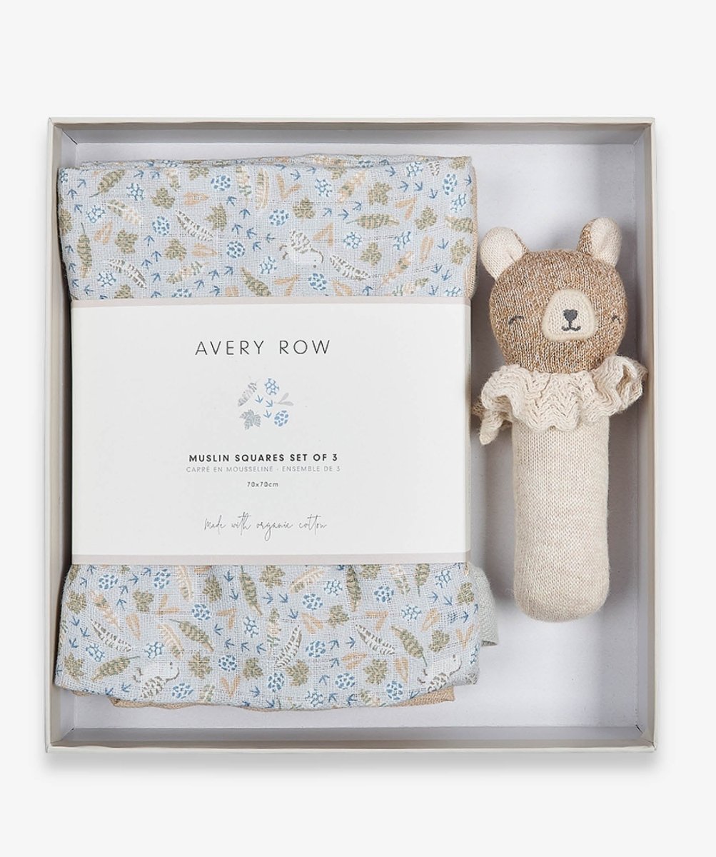 Rattle & Care New Baby Gift Set - Nature Trail – for children, available at Learning Bugs UK