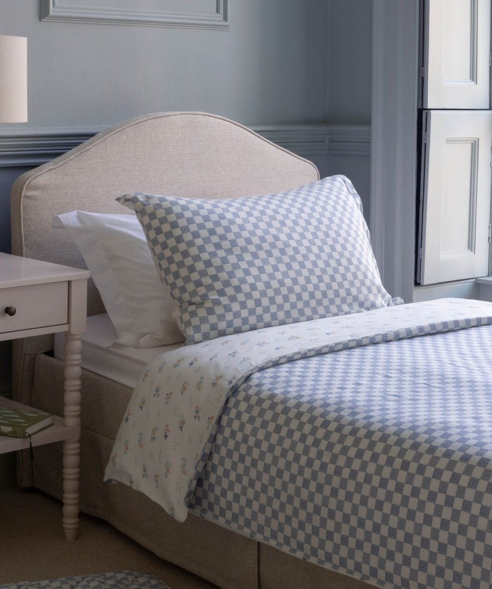 Organic Cotton Single Bedding Set - Waves – Bedding for children, available at Learning Bugs UK