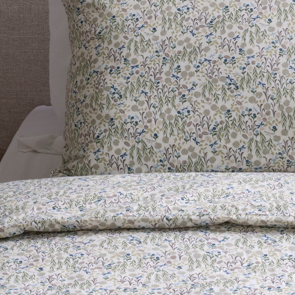 Organic Cotton Single Bedding Set - Riverbank – Bedding for children, available at Learning Bugs UK