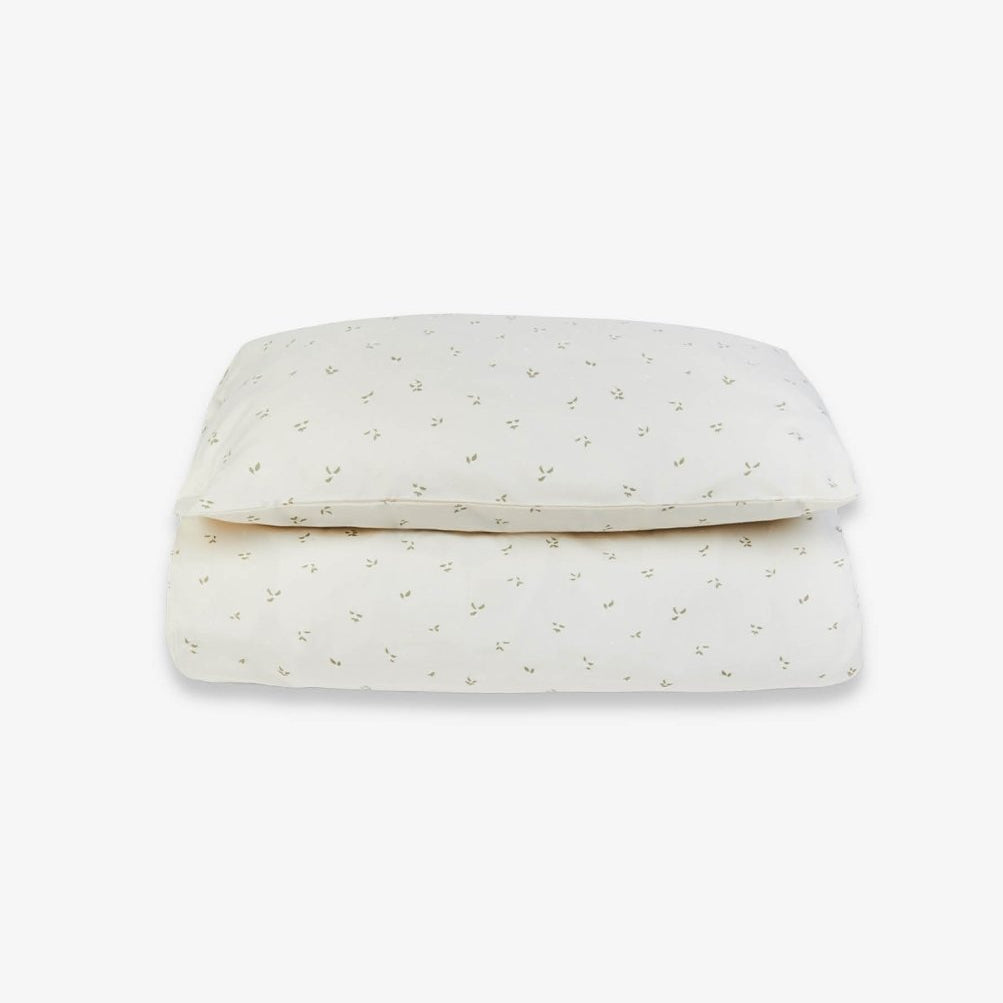 Organic Cotton Single Bedding Set - Nettle Scatter – Bedding for children, available at Learning Bugs UK
