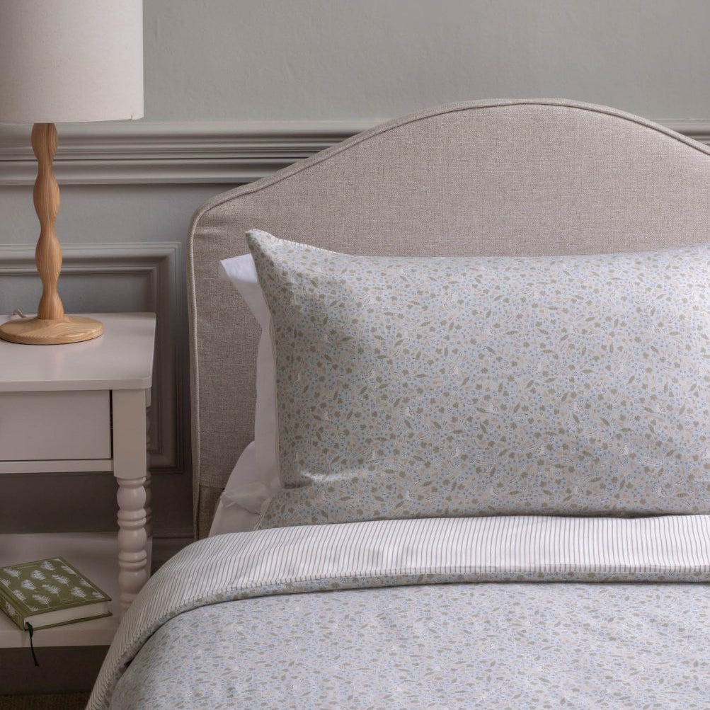 Organic Cotton Single Bedding Set - Nature Trail – Bedding for children, available at Learning Bugs UK