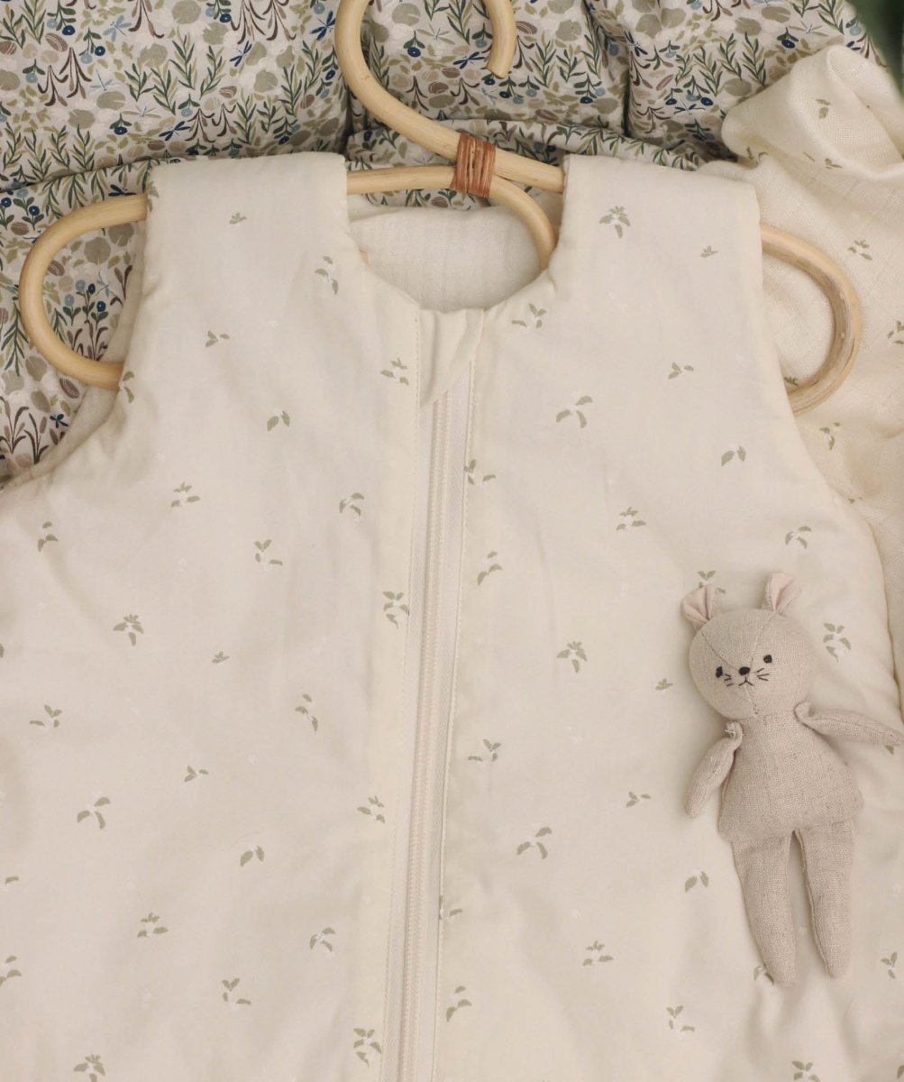 Baby Sleeping Bag - Nettle Scatter – Sleeping Bags for children, available at Learning Bugs UK
