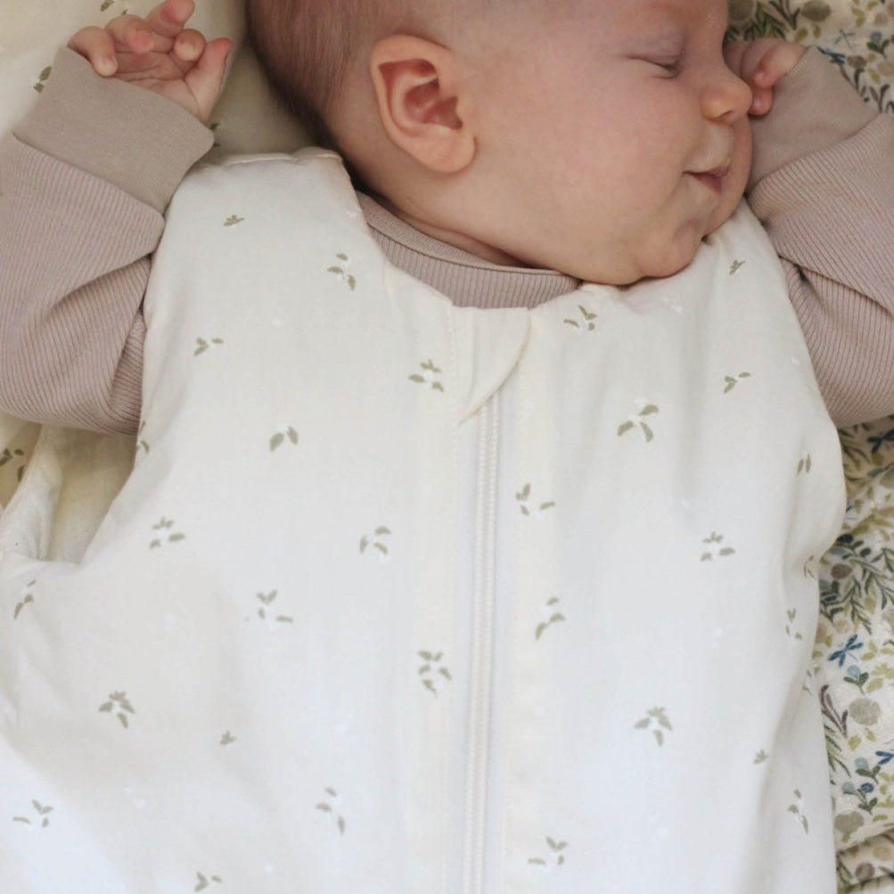 Baby Sleeping Bag - Nettle Scatter – Sleeping Bags for children, available at Learning Bugs UK