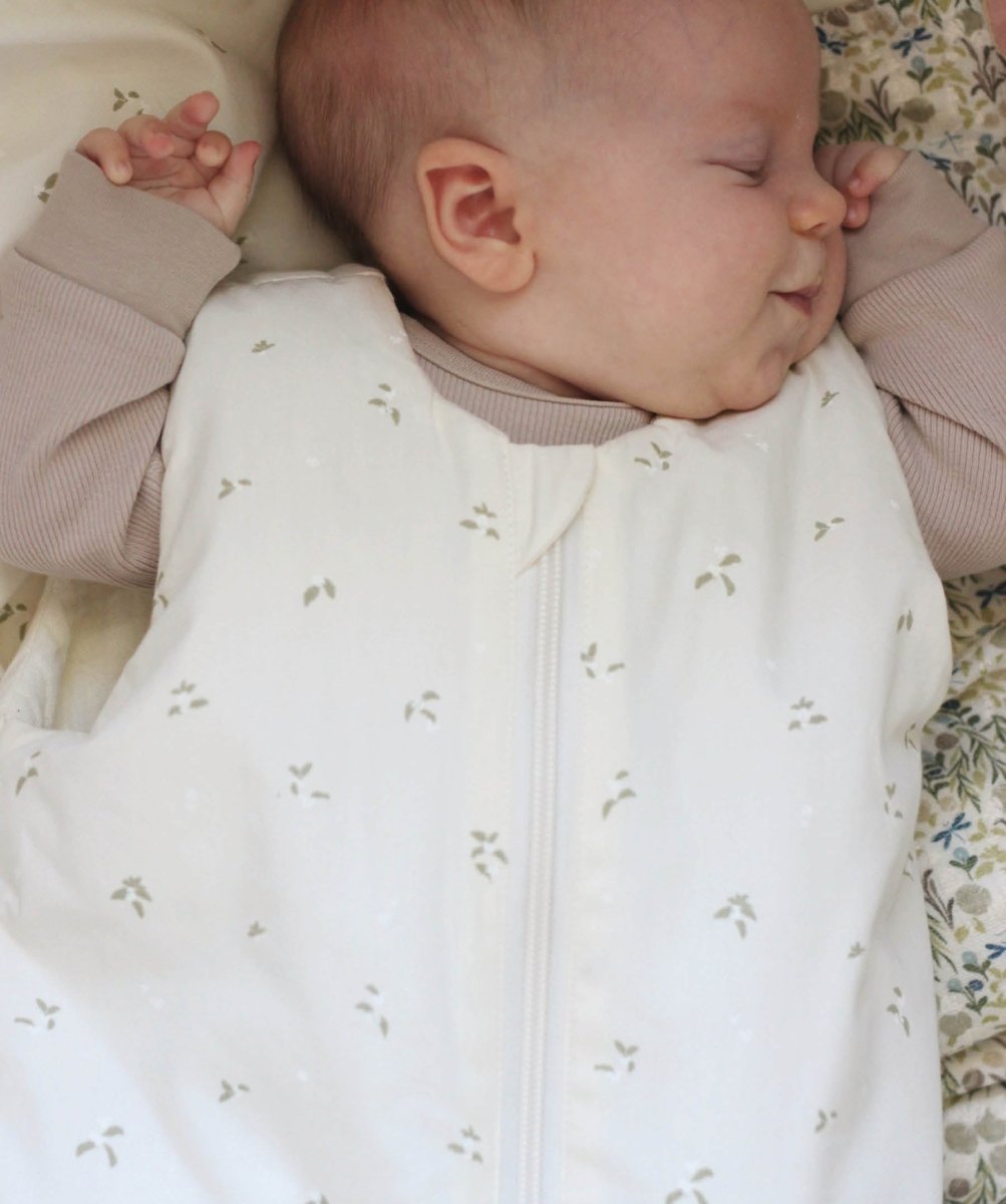 Baby Sleeping Bag - Nettle Scatter – Sleeping Bags for children, available at Learning Bugs UK