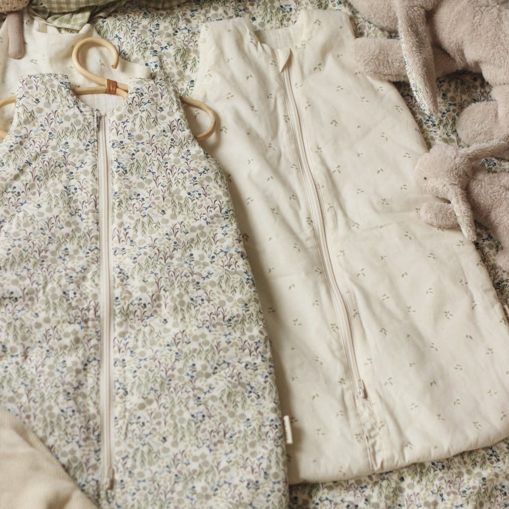 Baby Sleeping Bag - Nettle Scatter – Sleeping Bags for children, available at Learning Bugs UK