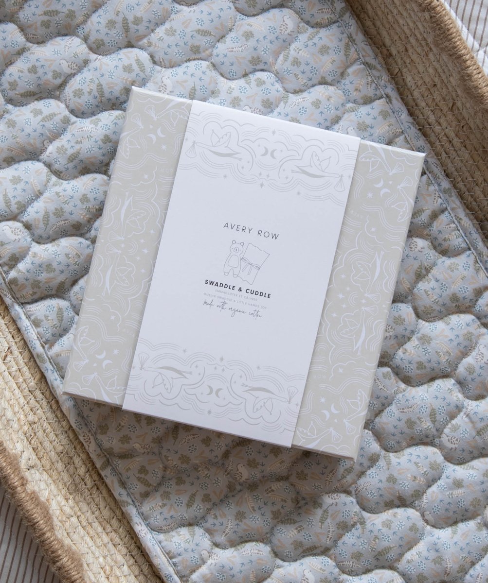 Swaddle & Cuddle New Baby Gift Set - Nature Trail – for children, available at Learning Bugs UK