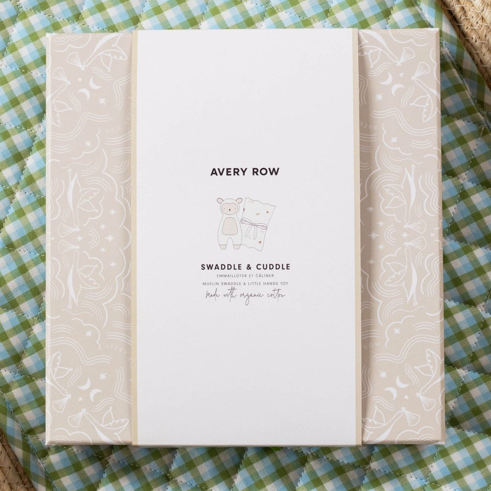 Swaddle & Cuddle New Baby Gift Set - Little Farm – for children, available at Learning Bugs UK