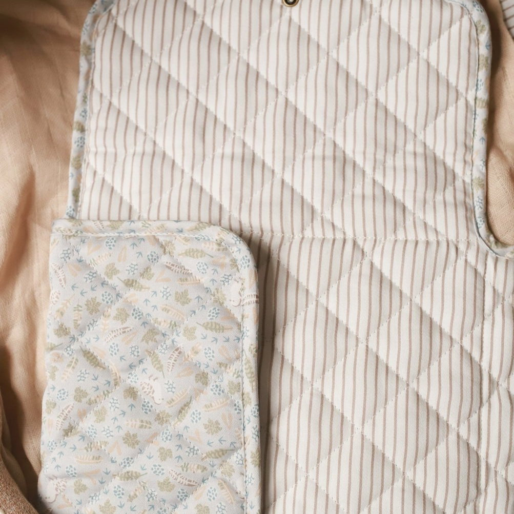 Cotton Travel Baby Changing Mat - Nature Trail – Changing Bags & Travel Changing Mats for children, available at Learning Bugs UK