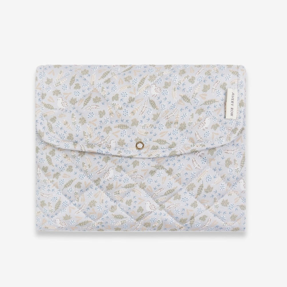 Cotton Travel Baby Changing Mat - Nature Trail – Changing Bags & Travel Changing Mats for children, available at Learning Bugs UK