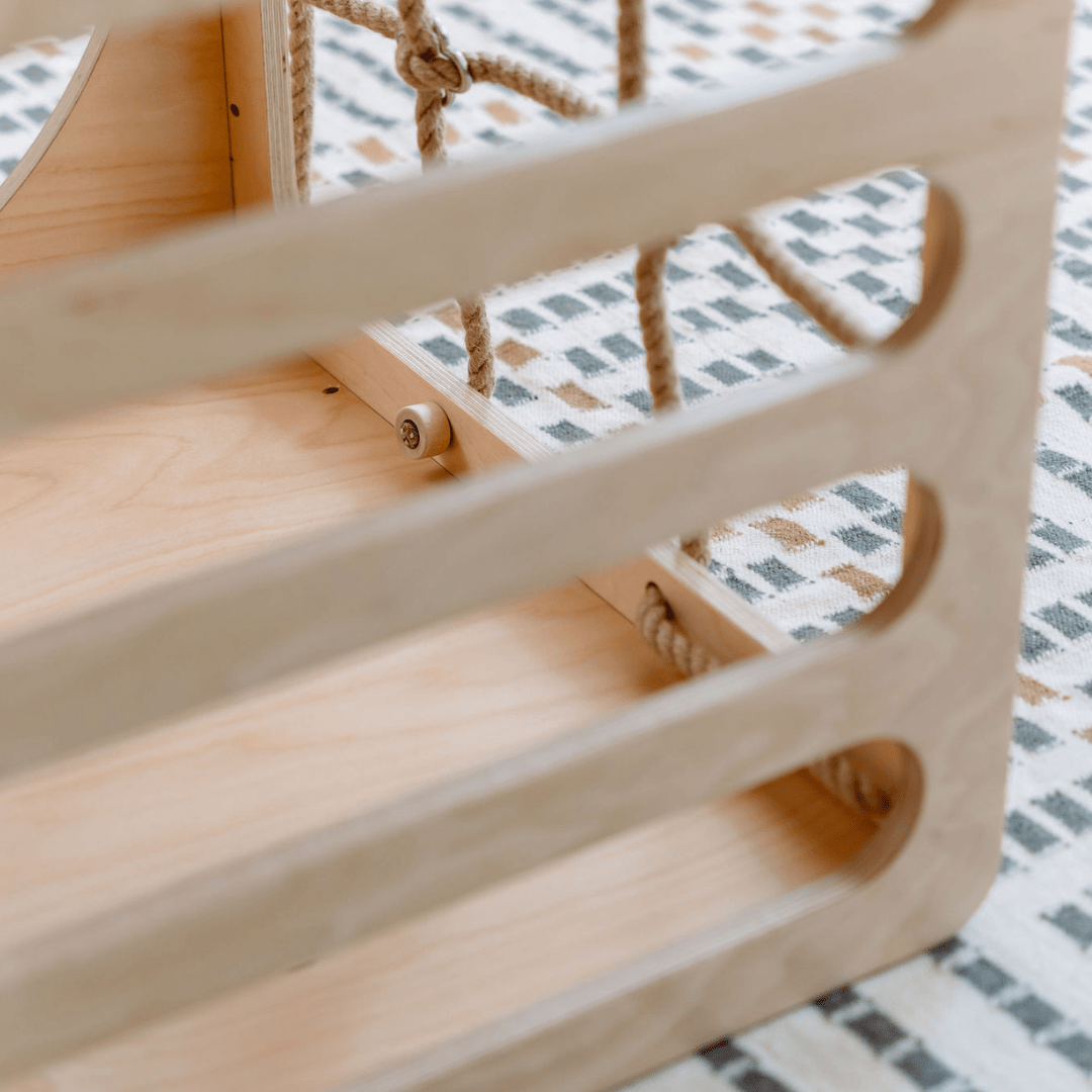 Ette Tete CUBITRI Climbing Cube, Wooden Montessori Play Cube – Climbing Cube for children, available at Learning Bugs UK